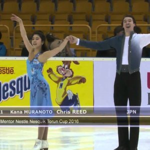 Kana Muramoto / Chris Reed - 2016 Mentor Nestlé Nesquik Torun Cup - SD