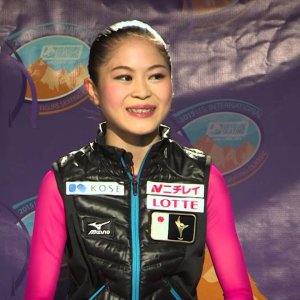 Satoko Miyahara - US International Figure Skating Classic 2015 FS Reaction