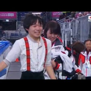 Yuma Kagiyama - Youth Olympic Games at Lausanne 2020 Team Event FS