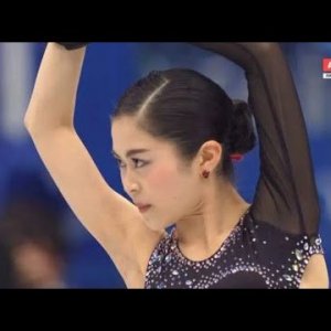 Satoko Miyahara - World Figure Skating Championships 2019 SP (Russian commentary)