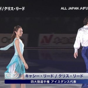Cathy Reed / Chris Reed - 2014 Medalist On Ice - EX
