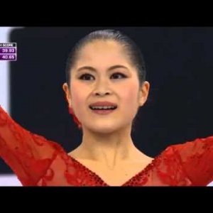 Satoko Miyahara - World Figure Skating Championships 2016 SP (CBC, English commentary)