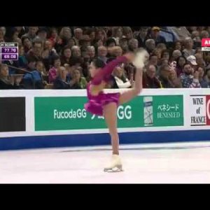 Satoko Miyahara - World Figure Skating Championships 2016 SP (Russian commentary)