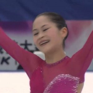 Satoko Miyahara - NHK Trophy 2015 FS (Eurosport, British commentary)