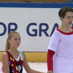 Arina Ushakova & Maxim Nekrasov - 2016 JGP Dresden Short Dance