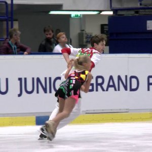 Arina Ushakova & Maxim Nekrasov - 2016 JGP Ostrava Short Dance