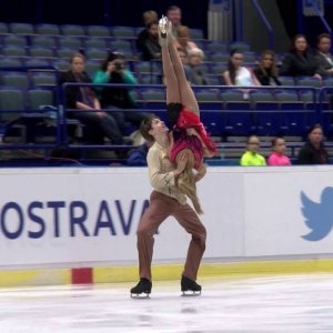Arina Ushakova & Maxim Nekrasov - 2016 JGP Ostrava Free Dance