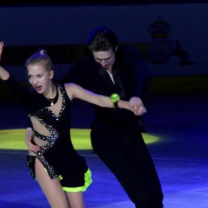Arina Ushakova & Maxim Nekrasov - 2017 JGP Minsk Exhibition