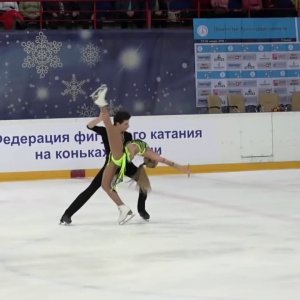 Arina Ushakova & Maxim Nekrasov - 2018 Russian Junior National Championships Short Dance