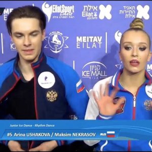 Arina Ushakova & Maxim Nekrasov - 2019 Open Ice Mall Cup Rhythm Dance