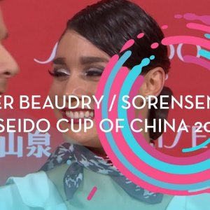 Laurence Fournier Beaudry & Nikolaj Sørensen - 2019 Cup of China Rhythm Dance