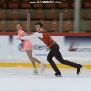 Alina Butaeva & Luka Berulava - 2019 Volvo Cup FS