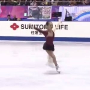 Satoko Miyahara - NHK Trophy 2013 FS  (Russian commentary)