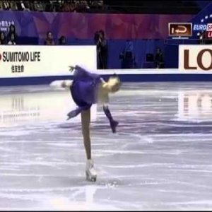 Satoko Miyahara - NHK Trophy 2013 SP (Eurosport)