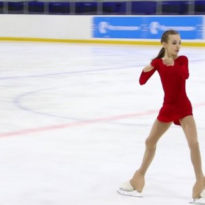 Daria Usacheva - 2018 Volkov Memorial SP