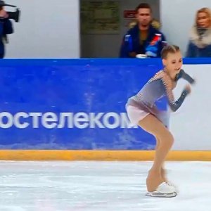 Daria Usacheva - 2019 Russian Junior Nationals SP