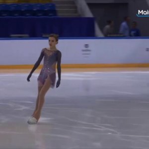 Daria Usacheva - 2019 Denis Ten Memorial Challenge SP