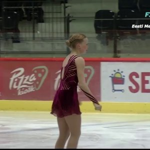Eva-Lotta Kiibus - 2019 Estonian Championships - FS