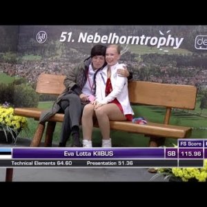 Eva-Lotta Kiibus - 2019 Nebelhorn Trophy - FS