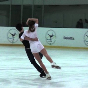 Alexandra Nazarova & Maxim Nikitin - 2012 Ukrainian Junior Nationals Short Dance