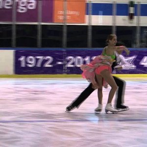 Alexandra Nazarova & Maxim Nikitin - 2013 JGP Baltic Cup Short Dance