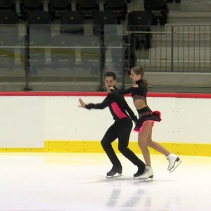 Alexandra Nazarova & Maxim Nikitin - 2014 JGP Tallinn Short Dance
