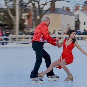 Alissa Czisny - Seacoast Skating with the Stars 2020 - Jim Tufts and IDI's Alissa Czisny