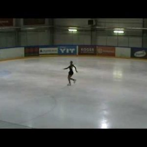 Johanna Allik - 2009 Estonian Junior Championships - SP