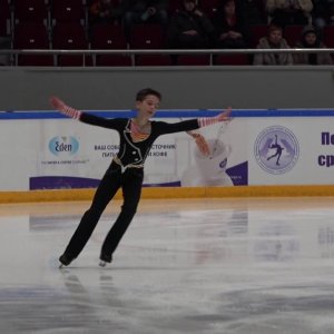 Petr Gumennik - Russian Jr. Championships 2017 FP - Cirque du Soleil