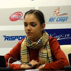 Evgenia Medvedeva - 2015 Russian Nationals Press conference after SP
