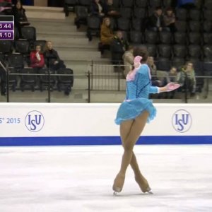 Evgenia Medvedeva - 2015 World Junior Championships SP