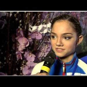Evgenia Medvedeva - 2015 World Junior Championships Interview