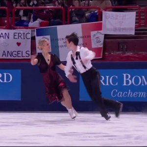 Madison Hubbell & Zachary Donohue - 2012 Trophée Éric Bompard Short Dance