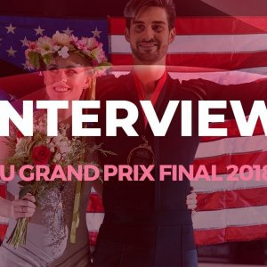 Madison Hubbell & Zachary Donohue - 2018 Interview at the Grand Prix Final 1