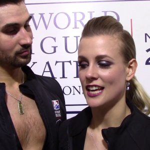 Madison Hubbell & Zachary Donohue - 2018 Interview at the Worlds Championships