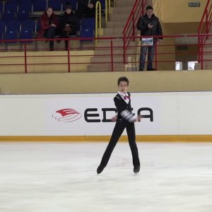 Petr Gumennik - Russian Jr. Championships 2018 FP - Cirque du Soleil