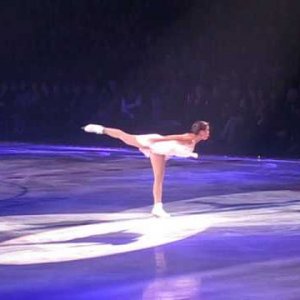Alissa Czisny -  2014 Stars on Ice with Jeremy Abbott - Piano Guys (rinkside video)