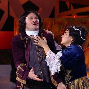 Irina Pegova and Alexey Tikhonov - "Peter the First and Catherine"