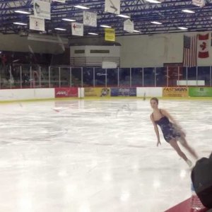 Alissa Czisny - Valley Figure Skating Club's Fox Cities 2013 FS (rinkside video) - not completed because of injury