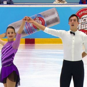 Junior Pairs Short Program - Storublevtseva / Gritsaenko