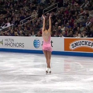 Alissa Czisny - US Nationals 2012 SP (J Sports 4 Live Stream, no commentary)