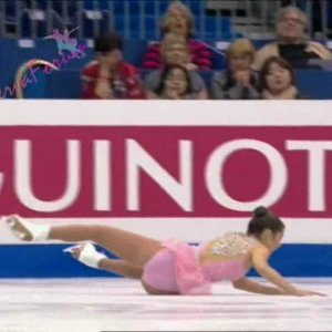 Alissa Czisny - World Figure Skating Championships 2012 SP (Rai Sport 1, Italian commentary)