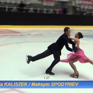 Natalia Kaliszek & Maksym Spodyriev - 2015 Four Nationals Short Dance