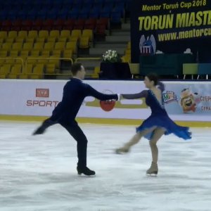 Natalia Kaliszek & Maksym Spodyriev - 2018 Mentor Torun Cup Free Dance