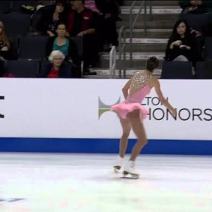 Alissa Czisny - Skate America 2012 SP (English commentary)