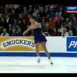 Alissa Czisny - Skate America 2011 FS (Russian commentary)
