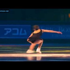 Alissa Czisny - Trophée Éric Bompard 2011 Exhibition Dancing with myself (tdp, Spanish commentary)