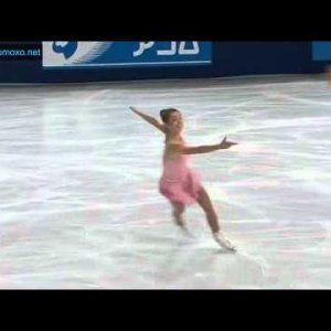 Alissa Czisny - Trophée Éric Bompard 2011 SP (tdp, Spanish commentary)