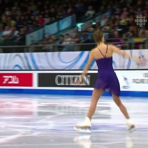 Alissa Czisny - Grand Prix Final 2011 FS (CBC, English commentary)