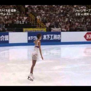 Alissa Czisny - Japan Open 2011 FS (TV Tokyo, Japanese commentary)